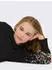 Only Onlbrooke L/S O-Neck Flower Sweatshirt Regular Fit (15353361) schwarz