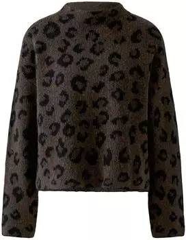 Ouí Jersey Blouson dunkelbraun/dunkelgrau
