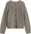 Marc O'Polo Cardigan regular aus Organic Cotton (600605961003) taupe