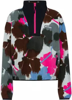 Columbia Sequoia Grove&trade; II Printed Half Zip Fleece Pullover (2173781) gr&uuml;n