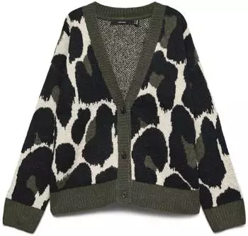 Vero Moda Vmleonie LS V-Neck Cardigan (10347153) schwarz