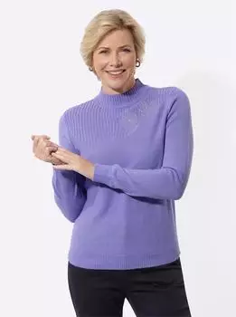 Witt Weiden Rollkragenpullover lavendel