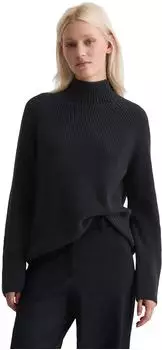 Marc O'Polo Strickpullover aus Organic Cotton (48594535) stone taupe melange