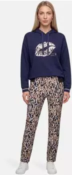Betty Barclay Sweatshirt mit Kapuze patch dunkelblau/beige