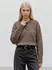 Topshop TSDAISY LS Knitted Jumper Rundhals Pullover, cropped (31001774) fossil