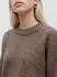 Topshop TSDAISY LS Knitted Jumper Rundhals Pullover, cropped (31001774) fossil