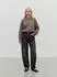Topshop TSDAISY LS Knitted Jumper Rundhals Pullover, cropped (31001774) fossil
