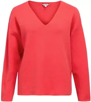 Object Collectors Item OBJReynard V-Neck Pullover (23044288) hellrot