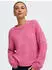 Only ONLSMILLA LS Loose O-Neck Strickpullover, cropped (32360560) pink meliert