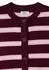 Cecil Cardigan mit Rundhals und Streifen (B254223) pink/rot