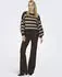 Only ONLAYA Strickpullover seal brown
