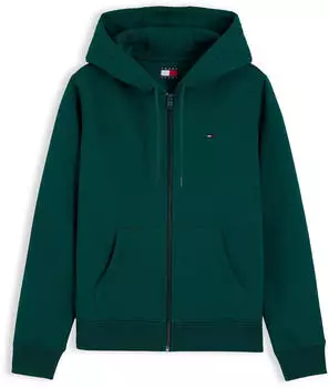 Tommy Hilfiger Teddy Fleece Jacke (DW0DW19729) dunkelgr&uuml;n