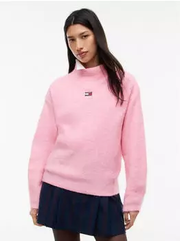 Tommy Hilfiger TJW BXY ARCH WAVY FLAG HOOD EXT Kapuzenpullover (DW0DW23349) pink