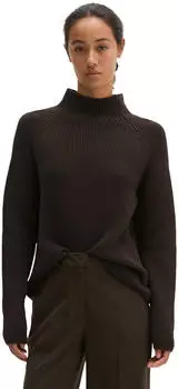 Marc O'Polo Strickpullover Regular aus Organic Cotton (5000008814) burnt coffee