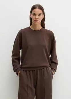 Marc O'Polo Round Neck Shirt (63618959) dunkelbraun
