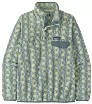 Patagonia Women's Lightweight Synchilla Snap-T Fleece Pullover (25455) SunQuilt:BlueSage