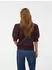 Vero Moda VMDOFFY 2/4 O-Neck Pullover Regular Fit (10278313) windsor wine