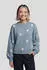 Only ONLRica Pullover Regular Fit dusty blue pattern:birch/mel/dots