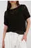 Monari Strick Pullover Ajour Regular Fit (72060054) schwarz/braun