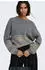 Jacqueline de Yong DINA L/S ON FAROE ISLAND PULLOVE KNT Strickpullover (28673926) dark grey melange detail:w. oatmeal faroe jacq.