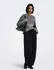 Jacqueline de Yong DINA L/S ON FAROE ISLAND PULLOVE KNT Strickpullover (28673926) dark grey melange detail:w. oatmeal faroe jacq.
