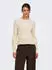 Only ONLPRINCESS LS O-NECK DETAIL KNT Strickpullover Regular Fit whitecap gray
