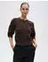 Opus Disille Knit Cardigan with 3/4 Sleeve affogato