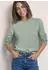 Street One Langarm Pullover mit Rundhals und Raffung (A30396718035)