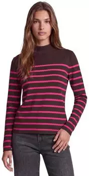 Street One Pullover mit Turtle Neck und Streifen (F30395127857)