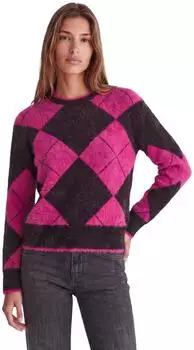 Street One Pullover mit Rundhals und Argyle-Muster (F30395437850)