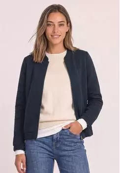 Street One Leichte Sweatjacke mit Struktur und Zipper (A32608917915)