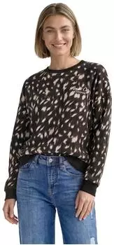 Street One Sweatshirt mit Rundhals und Rehprint (A30418530001)