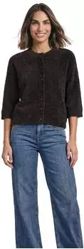 Street One Kuscheliger Halbarm Cardigan mit Rundhals (A25421717874)