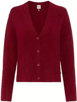 BRAX Damen Cardigan Style ALICIA wine red dunkelrot Gr. (906033_90121400_80)