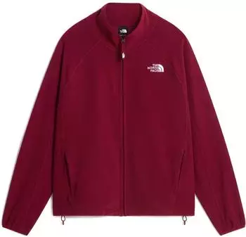 The North Face Oxara Fleece mit durchgehendem Reißverschluss in Burgunderrot (NF0A8G1BMVO1)