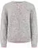 Zwillingsherz Uni Strickjacke mit V-Ausschnitt (36562436) mittelgrau