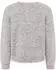 Zwillingsherz Uni Strickjacke mit V-Ausschnitt (36562436) mittelgrau