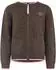 Zwillingsherz Uni Strickjacke mit V-Ausschnitt (11131552) braun