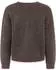 Zwillingsherz Uni Strickjacke mit V-Ausschnitt (11131552) braun