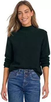 Street One Pullover mit Turtle Neck und Knopfdetails (A30416118101)