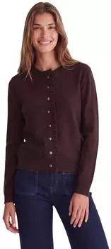 Street One Cardigan mit Rundhals und R&uuml;schendetails (F25425117857)