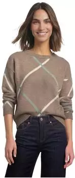 Street One Pullover mit Boat Neck und Intarsien-Muster (A30415537871)