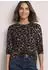 Street One Langarm Pullover mit Rundhals und Leo-Muster (A30420430001)