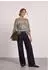 Street One Langarm Jacquard Pullover mit Boat Neck (A30415937871)