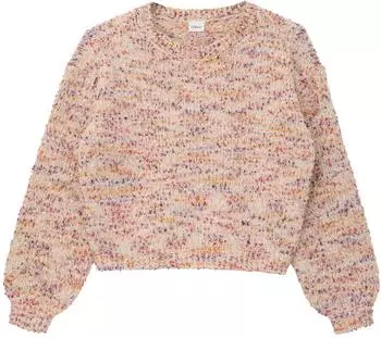 s.Oliver Strickpullover im Loose Fit mit Glitzergarn / beige|mehrfarbig 2183654.04X3.