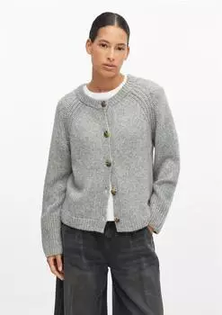 s.Oliver Strickjacke mit Rippdetails grau 2182499.97W2.