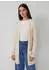 s.Oliver Weiche Strickjacke mit aufgesetzten Taschen (2168796) beige meliert