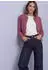 Street One Langarm Jacke im Silk-Look mit Zipper (A325673) dark clouded blush