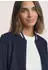 Street One Langarm Jacke im Silk-Look mit Zipper (A325673) blue