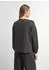 Comma Weiches Sweatshirt mit Faltendetail (2182453) braun